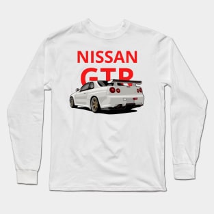 nissan gtr Long Sleeve T-Shirt